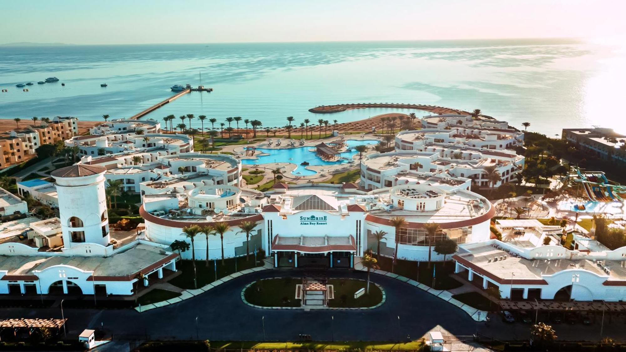 Sunrise Alma Bay Resort Hurghada Bagian luar foto